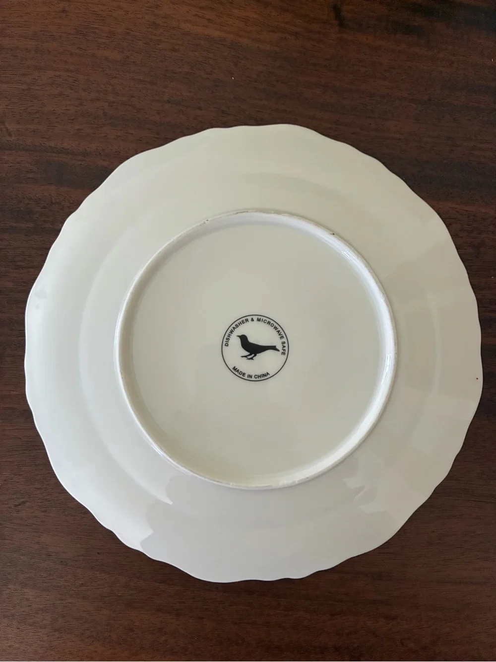 Anthropologie Transferware Salad Plate